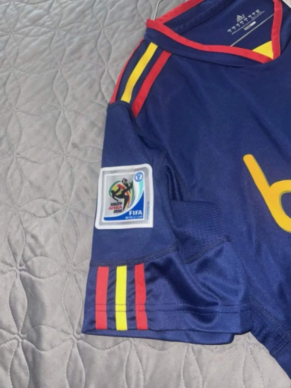 🔥 Spain 2010 World Cup Final Jersey – Andrés Iniesta #6 – BRAND NEW w/ Tags